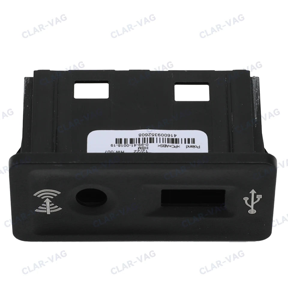 5G0035222E MIB2 USB CarPlay Media AUX Socket Switch Install Plug Button Harness For VW Golf 7 MK7 5Q0035726E 5Q0035222E