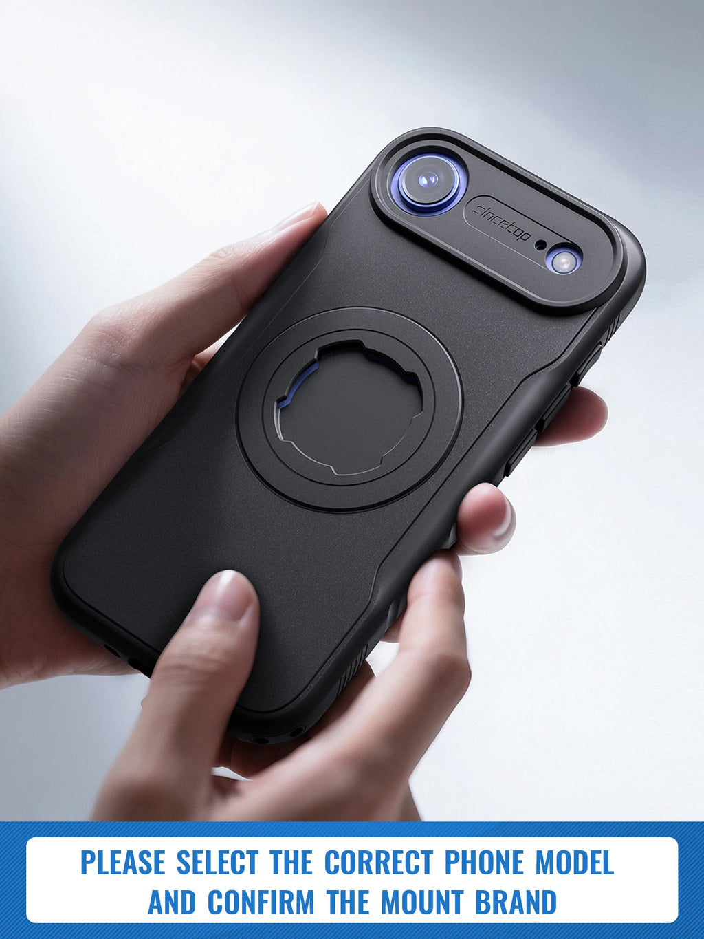 Magnetic Shockproof Case For iPhone 17 16 15 14 ProMax Charging Cover with Lock-in Design fit Quad-style Motocycle/Bike