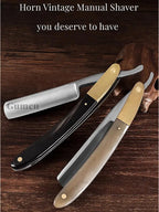 Japanese 440C Steel Straight Edge Sharp Barber Razor Salon Barbershop Shaving Razor Sharp Already Straight Razor For Men