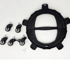 Fold Rolling Bucket Dolly Easy To Use Car Wash Bucket Dolly Car Accessories Swivel Rolling Bucket Dolly with Wheel Accessories