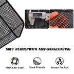 Floating fish basket, foldable fishing rack bucket, portable foldable fishing net for storing fishing equipment in the cage