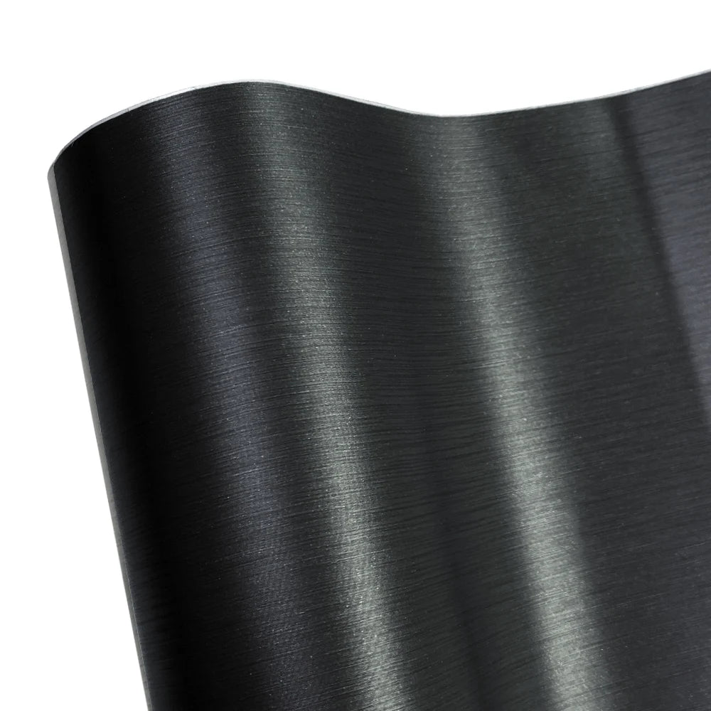 Brushed Aluminum Car Stickers Waterproof Vinyl Wrap Film Self Adhesive Matte Air Release PVC Protection Stickers Car Accessories