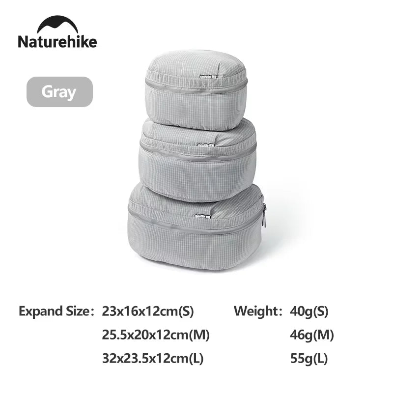 Naturehike Storage Bag Camping Ultralight Waterproof Organize Bag Flodable Travel Make Up Tolietry Bag Multifunctional Bag