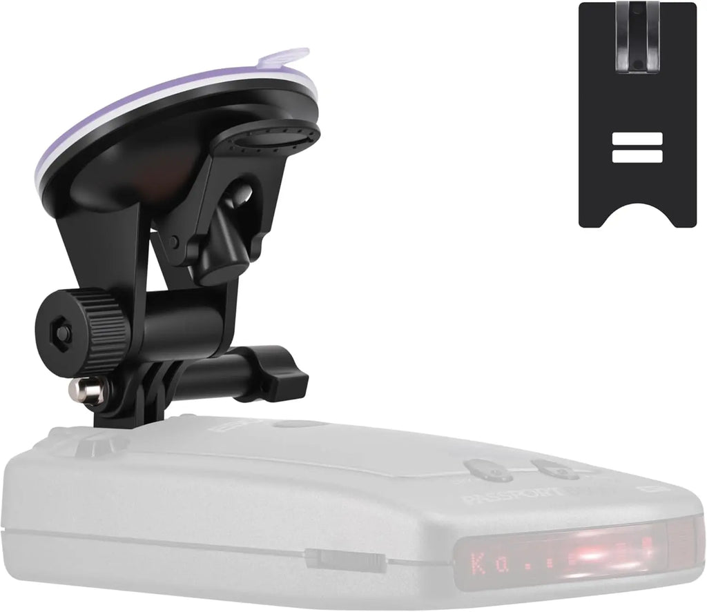Windshield Mount for Escort Radar Detector-Suction Cup Holder for Escort Passport 9500 8500 7500 X80 X70 Solo S3 S4/STi/Redline
