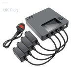 6 in 1 Digital display Battery Charger for DJI Mini 3 Pro/4/5 Pro Drone Battery Charging Hub Fast Smart Battery Charger with USB