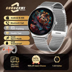 2025 New Smart Watch For Women Gift 1.43 Inch Full Touch Screen Sports Fitness Watches Bluetooth Calls Digital Smartwatch Ladies