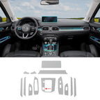 For Mazda CX 5 2023-2025 Car Interior TPU Protector Anti-scratch Film Auto Protective Transparent Anti-tear Stickers Accessories