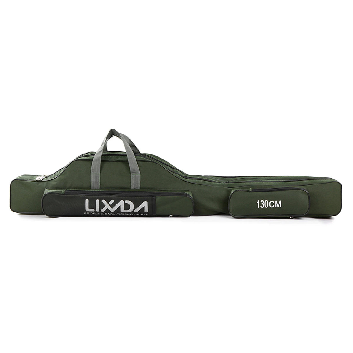 Fishing Bag Portable Folding Fishing Rod Reel Bag Fishing Pole Gear Tackle Tool Carry Case Carrier Travel Storage Bag Organizer