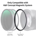 K&F CONCEPT Magnetic Ring Adapters for K&F ND UV CPL Magnetic Camera Lens Filters 49mm 52mm 55mm 58mm 62mm 67mm 72mm 77mm 82mm