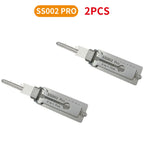 5-1Pcs SS001 PRO Key Decoder SS002 PRO Stainless Steel Precision Tool O-ring Pickup Kit Hook Tool Pickup Hand Tool Lock Decoders
