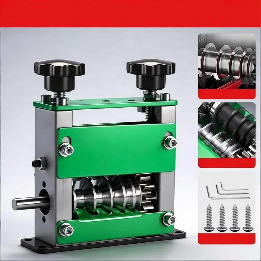 Manual Dual-Drive Wire Stripper Tool for Scrap Copper Wire Cables, 1-17mm