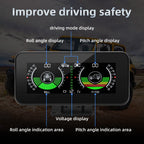 AD M50 HUD Slope Meter Digital Display Tilt Roll Pitch Angle Inclinometro Off Road GPS Smart Inclinometer  Auto Intelligent Volt