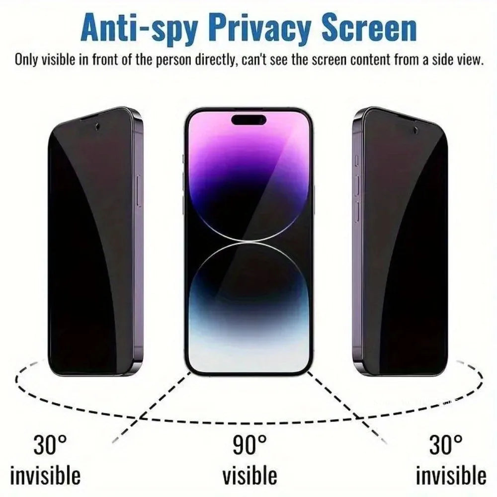 5Pcs Full Cover Privacy Hydrogel Film for IPhone 17 16 15 14 Pro Max 15 14 Plus Screen Protector for iPhone 11 12 13 Pro X XR XS