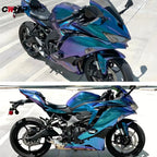 Sparkle Metallic Chameleon Vinyl Wrap Film Roll Purple To Blue Car Adhesive Vinyl Motorcycle Decal Wrapping Car Film Covering