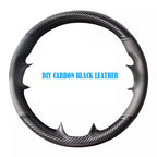 Hand Stitched Genuine Leather Non-slip Breathable Car Steering Wheel Cover for Porsche 986 1998-2004 DIY Car Interior