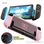 Protective Case for Switch 2 (2025), NS 2 TPU Cover Protector, Anti-Scratch, Shock-Absorption, Ergonomic Grip Design For NS2