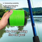 X12 Carp Fishing Line 300M 500M 1000M 12 Strands Braided Japan Multifilament PE Wire Super Strong Durable Smooth Fishing Tackle