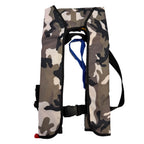 Automatic Manual Inflatable Life Vest for Fishing Surf Swimming Raft Boat Paddleboard Survival Jacket Rafting Boating No Bottle