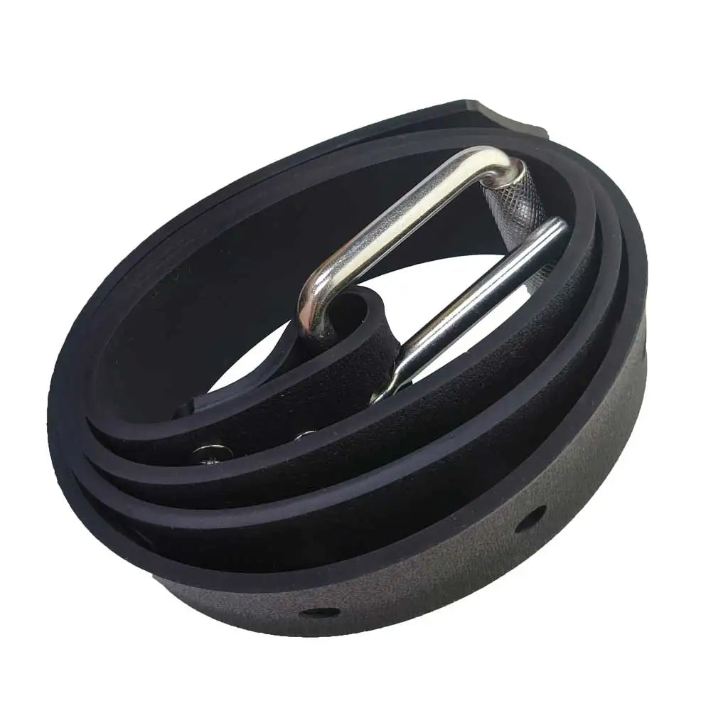 1.3M Cutable Diving Silicone Gel Rubber Weight Belt Spearfishing Freediving Stretchable Smooth Finish Waist Weight Belt