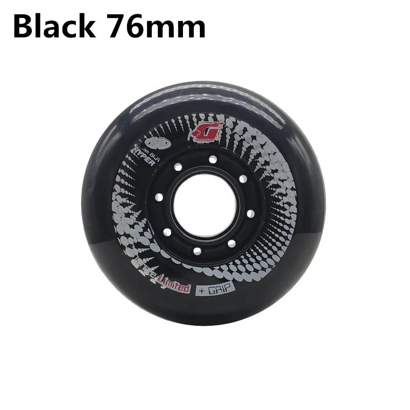 8 Black 76mm