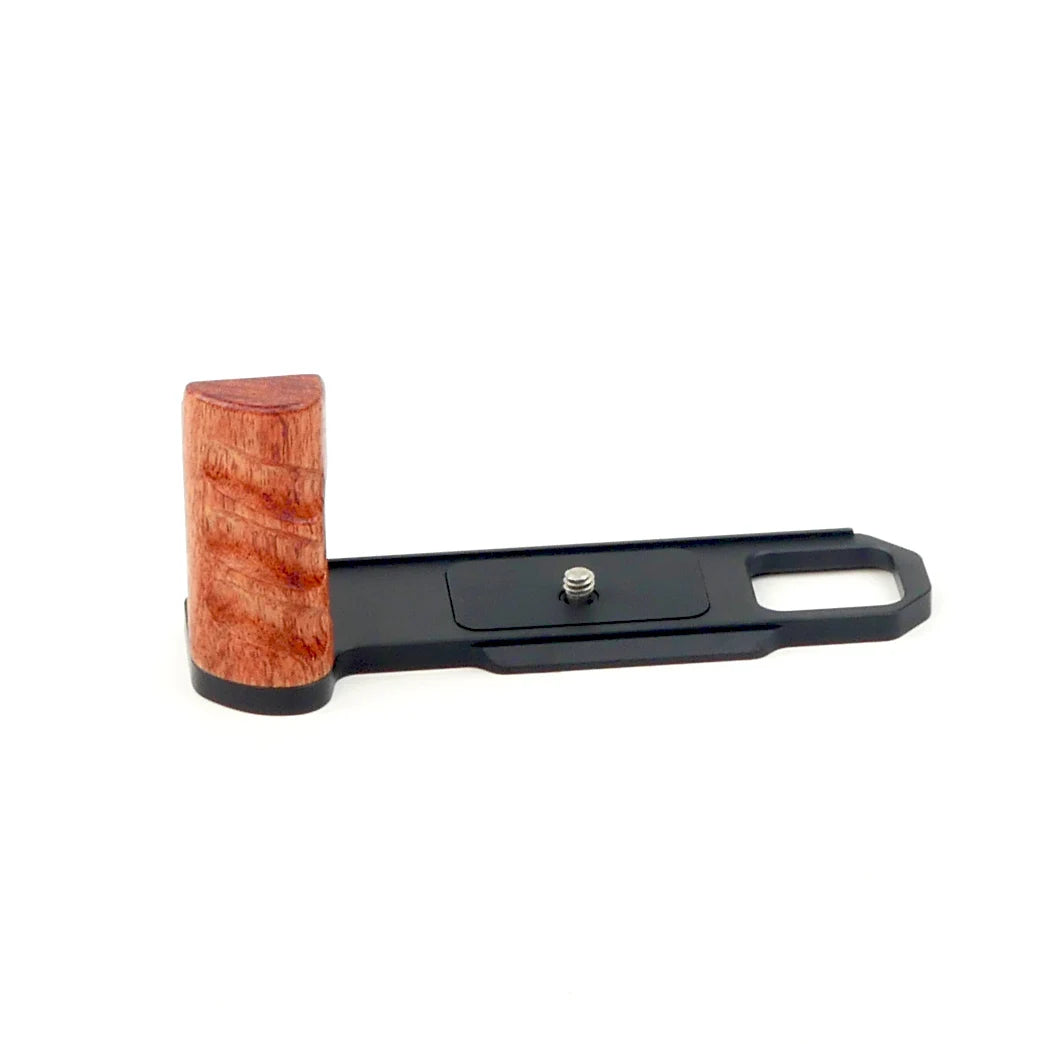 Enhance Nikon F Handling: FITTEST Wood Grip L Bracket Plate