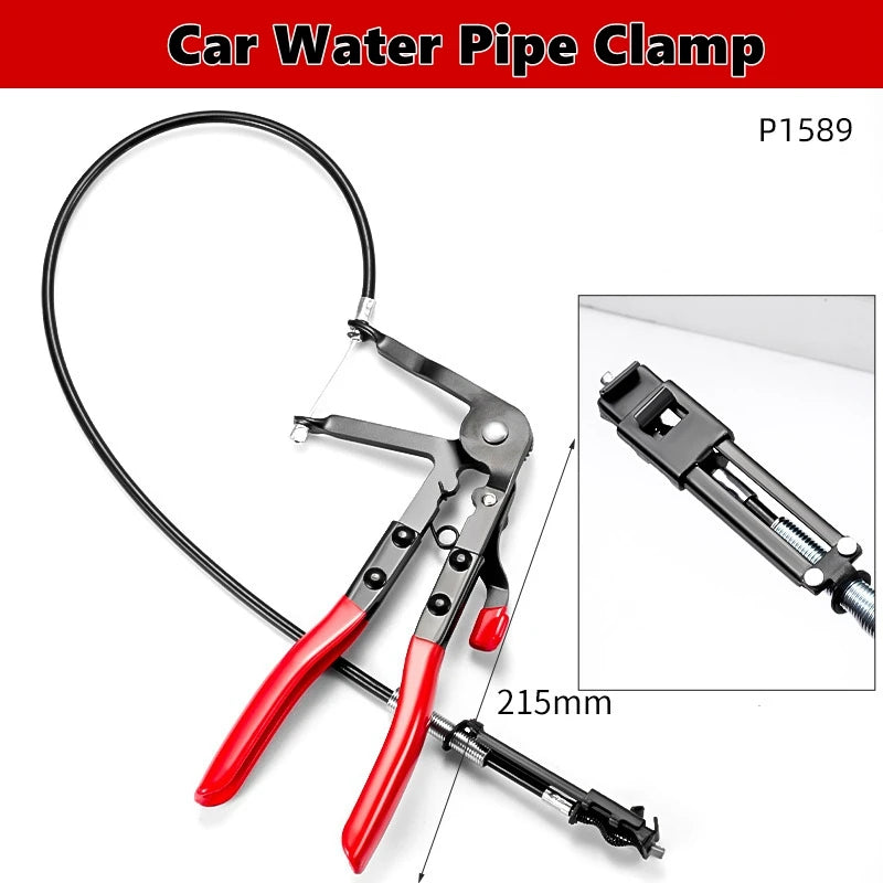 Long Reach Wire Hose Clamp Pliers Set for Automotive Fuel Oil Coolant Radiator Hoses