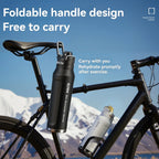 Stainless Steel Water Bottle  Cycling Tumble Insulated Cold And Hot Flasks Double Wall Portable With Handle Sports Outdoor Cup