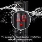 Aquarium Submersible Heater Fish Tank Water Heating Rod Constant Aquarium Thermostat Temperature Control 220V 50-500w EU adapter