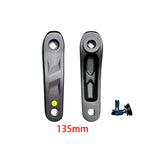 E-Bike Crank Arm Set Alloy Square Taper Hole Exercise Bike Dynamic Crankset 114/127/135/140/152/160/165/170/175 Bicycle Parts