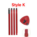 Mop Handle and Mop Base for O-cedar/Vileda 1Tank System,Mop Handles for O-cedar/Vileda Spin Mop & H2pro Flat Mop