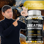 Creatine Monohydrate - Improves Performance, Muscle Growth and Recovery