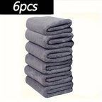 6/8/10 Pcs Coral Fleece Hand Towel Set , Soft Absorbent Skin-Friendly  Face Towels, Ideal for Home Bathroom Gym Hotel Spa Use