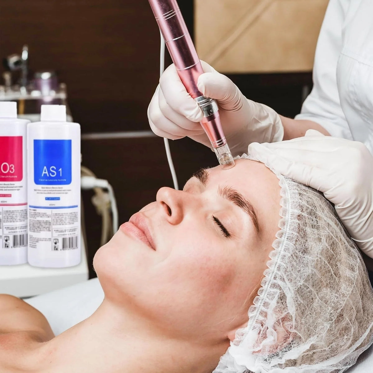 Hydrate Solution AS1 SA2 AO3 for Hydrogen Oxygen Facial Machine Aqua Peeling Serums for Facial Cleansing Skin Care Moisturizing