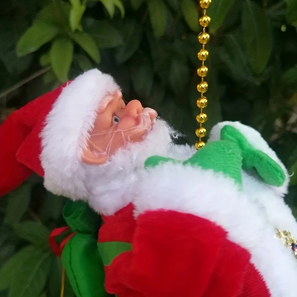 1PC Climbing Beads, Climbing Rope, Santa Claus Doll, Christmas Decorations, Ornaments, Event and Party Supplies, Gifts