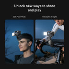 TELESIN Quick Release Mini Fill Light Mini Waterproof Selfie Light For DJI OSMO Action 2 3 4 5pro Selfie Light For OSMO Action