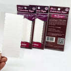 120 tabs/lots 10 sheets 0.8cm*4cm No shine white adhesive tape waterproof tape for tape hair extension