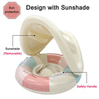 1pc Outdoor Sport Inflatable Swimming Ring PVC Swim Circle Pool Float Seat