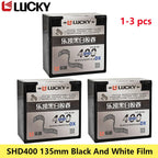 1/2/3 Pcs New LUCKY SHD400 135mm Black And White Film 30.5 Meters Disc Clear and High resolution（Shelf Life 2027)