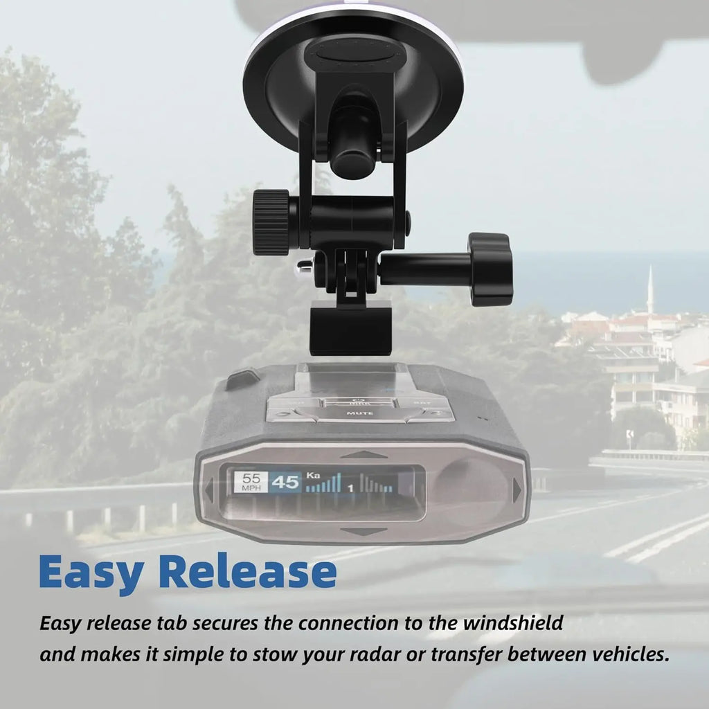 Magnet Mount for Escort Radar Detector Windshield Suction Cup Holder for MAX 360/c MKII MAX 3 4 Redline Cobra RAD 700i EZ Mount