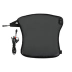KEMITOUR 12V Motorcycle Heated Seat Cushion Universal For ATV Raptor 700 For R1200GS F800GS MT07 MT09 Winter Warmer Seat Cover