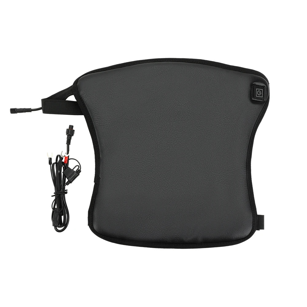 KEMITOUR 12V Motorcycle Heated Seat Cushion Universal For ATV Raptor 700 For R1200GS F800GS MT07 MT09 Winter Warmer Seat Cover