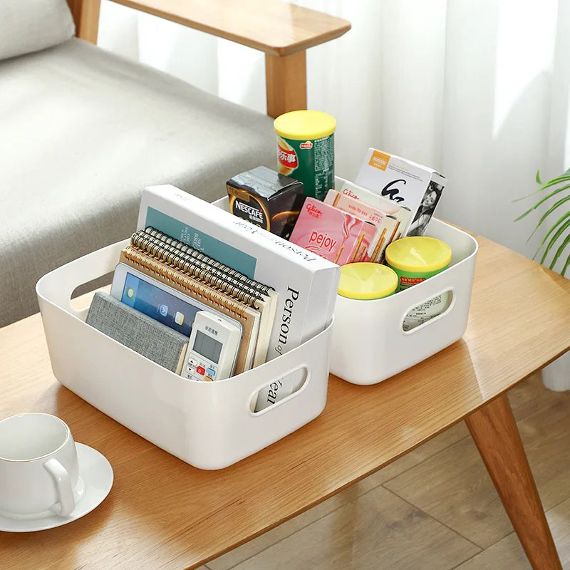 Storage basket, household desktop miscellaneous items, student organizing storage box, kitchen drawer shelf, revenue generating