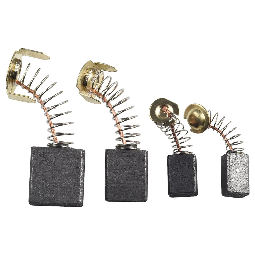 60Pcs Electric Motor Carbon Brushes Electric Hammer Drill Replacement Graphite Brush    For Angle Grinders Power Tool 10 Sizes