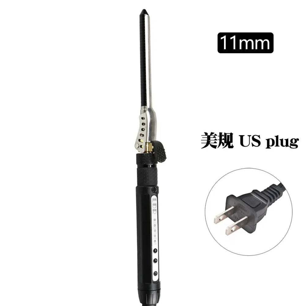 Bestseller Small Curling Iron 7mm Clip Rotatable Short Hair Fluffy Wool Roll Mini Curling Iron