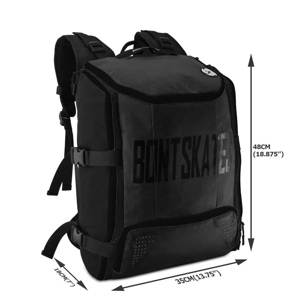 BONT Backpack Travel Bag Inline Ice Roller Speed Skating Roller Skates backpack Training backpack outdoor backpack Park Skates
