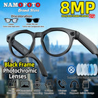 2026 New Smart Glasses 8MP Camera 1080P Video Shooting AI Real-time Translation SI BT Call Music Play Voice Recording Sunglasses