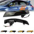 For Ford Focus Mk3 LED Light 2 3 Mk2 Mondeo Mk4 Turn Signal Lamp Flowing Side Wing Rear View Mirror Blinker Dynamic 2PCS