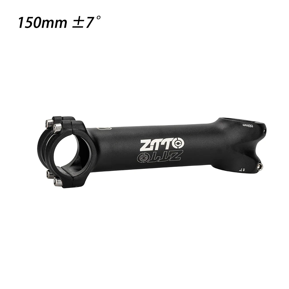 ZTTO Long Stem 7/17 Degree Bicycle Handlebar Stem Riser 31.8mm Bike Table 140/150mm Road MTB Power Steering Wheel Extension Part
