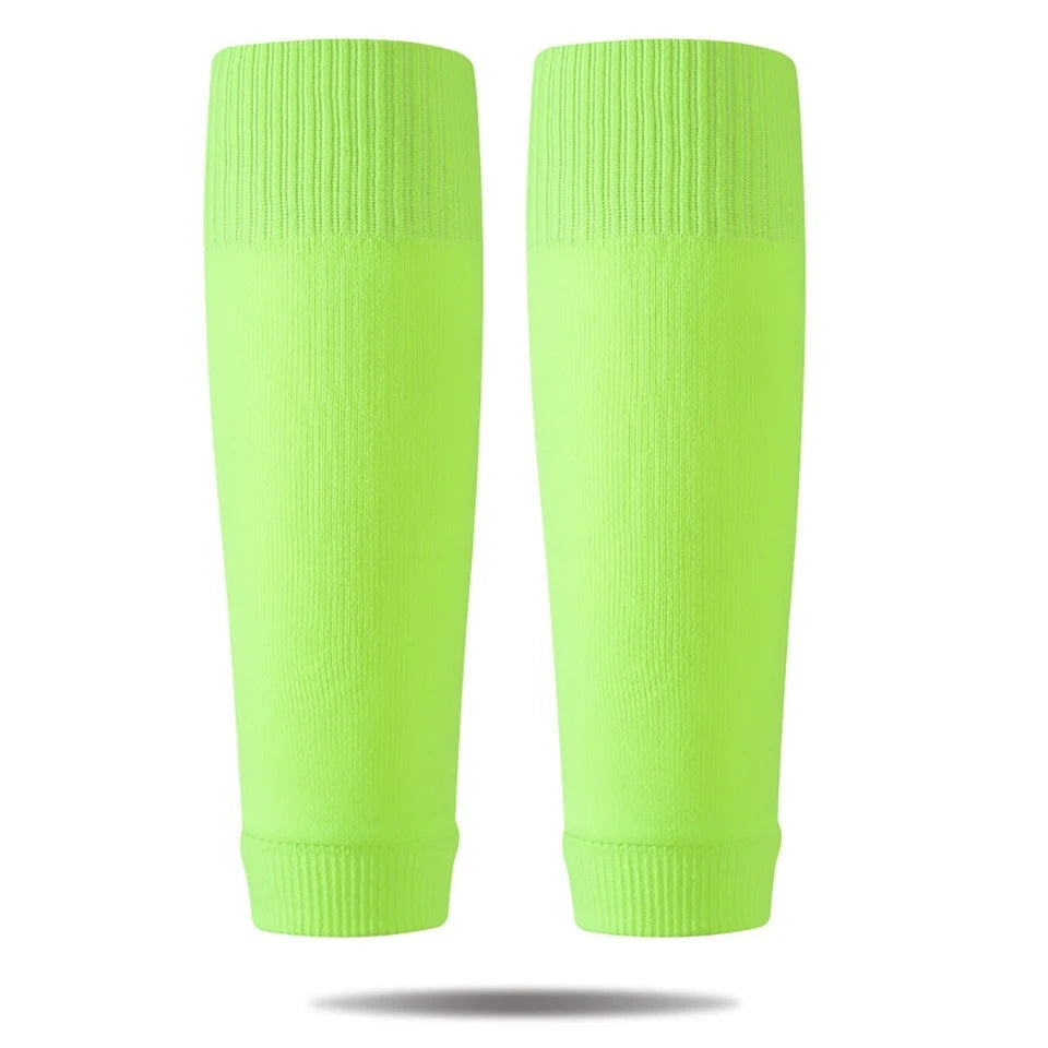 Loogdeel 1Pair Professional Soccer Socks Running Football Basketball Leg Guard Board Covers Breathable Calf Compression Sleeves
