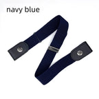 New 4/3/2/1PC Stretch Elastic Waist Band Invisible Belt Buckle-Free Belts for Women Men Jean Pants Dress No Buckle Easy To Wear